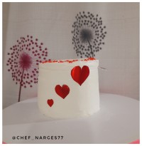 کیک اسفنجی (با سه قلم مواد)