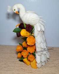 طاووس با شلغم