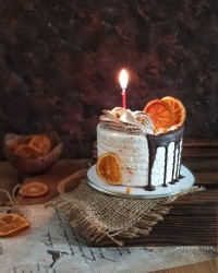 کیک شیفون نارگیلی