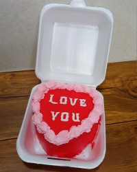 بنتو کیک ولنتاین