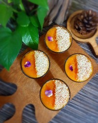 پودینگ کدو حلوایی