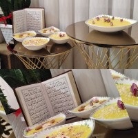 شله زرد برای فرج صاحب الزمان ❤️
