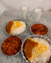 خورش قیمه آلو ورق زدنی