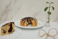 کیک پرتقال شکلاتی