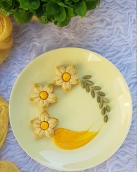 شیرینی هل و زعفران