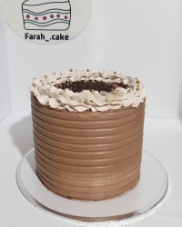 کیک شیفون نسکافه ای