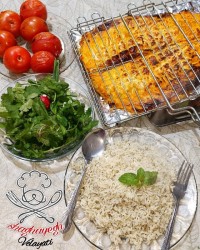 ماهی کبابی زعفرانی من (کپشن مهم)