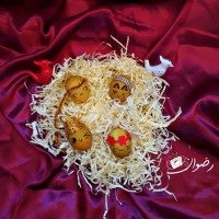 تخم مرغ رنگی عید◠.◠