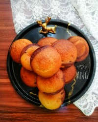 کاپ کیک دورنگ