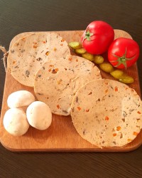 کالباس مرغ وقارچ