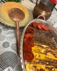 کوبیده ی مرغ و گوشت