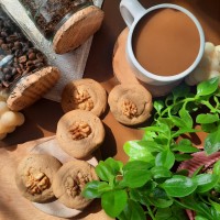 کوکی نسکافه و گردو