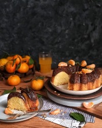کیک نارنگی