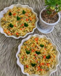 سالاد ماکارونی ساده