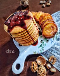 پنکیک و خاگینه ساده