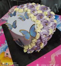 کیک تولد دختر عزیزم