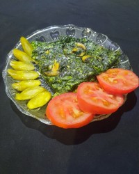 کوکو قارچ و اسفناج