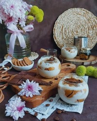 دسر ترایفل قهوه