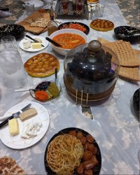 اولین افطاری خونمون