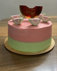 کیک طرحدار (مناسب یلدا)