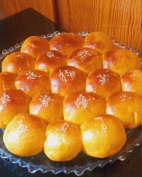 نان شیرمال پنبه ای