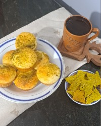 کیک پنیر و زعتر