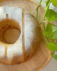 کیک سیب و موز