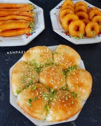نان باقلوایی بدون شربت