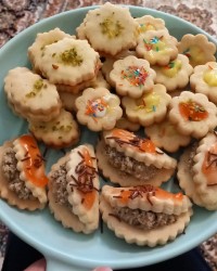 شیرینی مارمالادی نشاسته ایی ورق زدنی