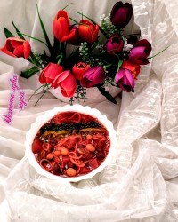 آش رشته ترش لبو