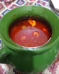 جای عزیزان سبز دیزی افطاری امشب ما