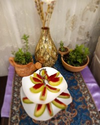 ژله درطالبی ورق زدنی