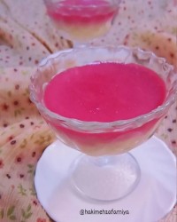 فرنی دو رنگ