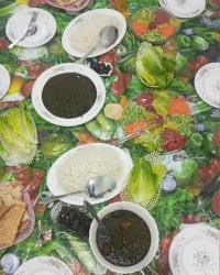 سفره افطار روز بیست سوم ماه مبارک رمضان