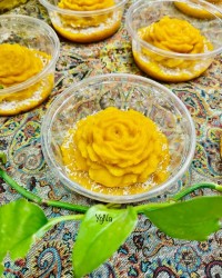 حلوا شیر زعفرانی