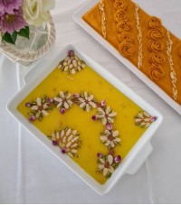 شله زرد وحلوا مجلسی