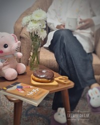 دونات و قهوه تلخ