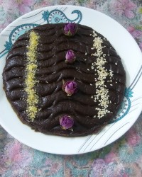 حلوا نخودچی با شیره