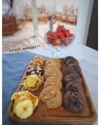 کوکی شکلاتی گردویی