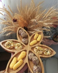 شیرینی خونگی.