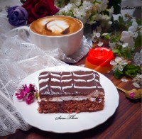 کیک تریلیچه شکلاتی