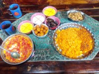 سفره آخرین افطار