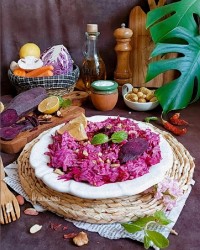 سالاد هویچ بنفش