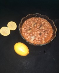 خوراک لوبیا کنسروی