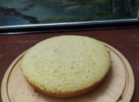 کیک کاستارد ساده