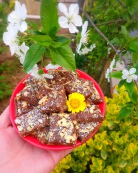 حلوای بدون شکر وروغن