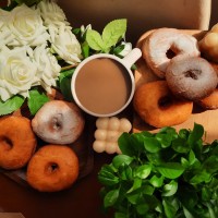 دونات بدون مخمر