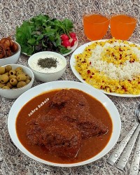 خورشت مرغ ترش