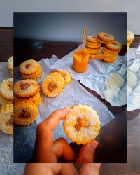 شیرینی آلفاخورس (آلفاژورس) Alfajores