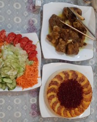 چلوگوشت مامان پز)